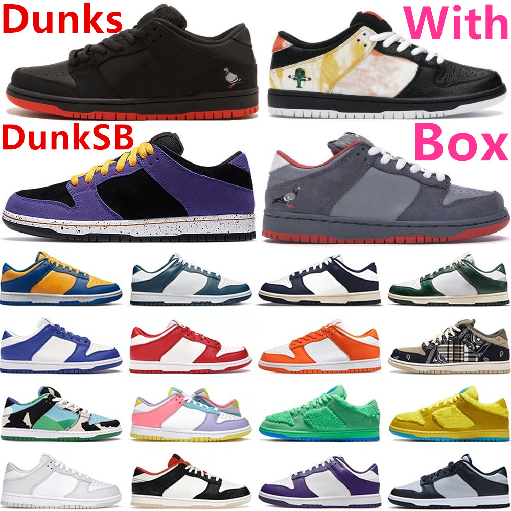 Team Green Skateboard Shoes Low Grey Fog Brazil Cherry Cactus Jack Designer Sports Shoe Panda Pigeon 75th Knicks Outdoor Casual Sneakers With Box Men Women Big Size 13
Team Green Skateboard Shoes Low Grey Fog Brazil Cherry Cactus Jack Designer Sports Shoe Panda Pigeon 75th Knicks Outdoor Casual Sneakers With Box Men Women Big Size 13