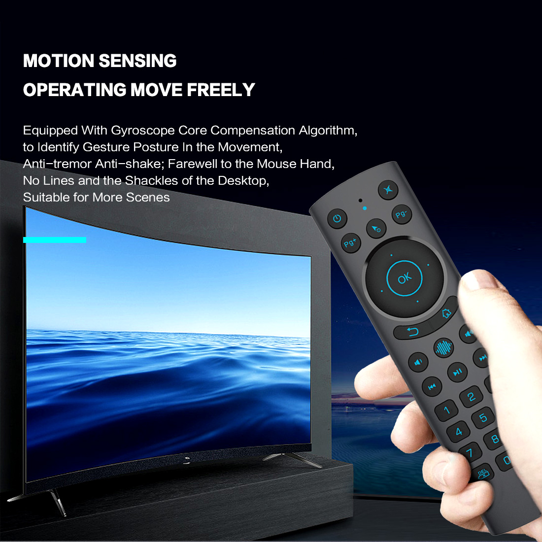G20S PRO 2.4G Remote Control Smart TV Backlit Voice G20SPRO BT Air Mouse Gyroscope IR Learning for Android TV BOX HK1 Rbox X4 X96 Air H96 Max