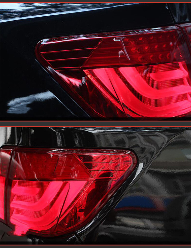 Car Tail Lights For Toyota Camry LED Fog Tail Light 2012-2014 Daytime Running Turn Signal Brake Reverse Lighting Accessories