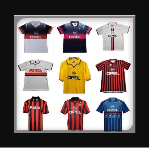 1995 1996 1997 MILAN soccer jerseys Retro vintage 95 96 97 football shirt classic ac BAGGIO WEAH SAVICEVIC BOBAN BARESI away white S
1995 1996 1997 MILAN soccer jerseys Retro vintage 95 96 97 football shirt classic ac BAGGIO WEAH SAVICEVIC BOBAN BARESI away white S