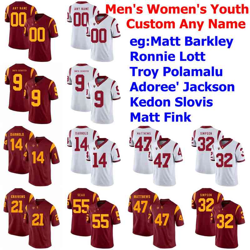 USC Trojans Jerseys Mens Matt Barkley Jersey Ronnie Lott Troy Polamalu Adoree' Jackson Kedon Slovis College Football Jerseys Custom Stitched, Men's red
USC Trojans Jerseys Mens Matt Barkley Jersey Ronnie Lott Troy Polamalu Adoree' Jackson Kedon Slovis College Football Jerseys Custom Stitched, Men's red