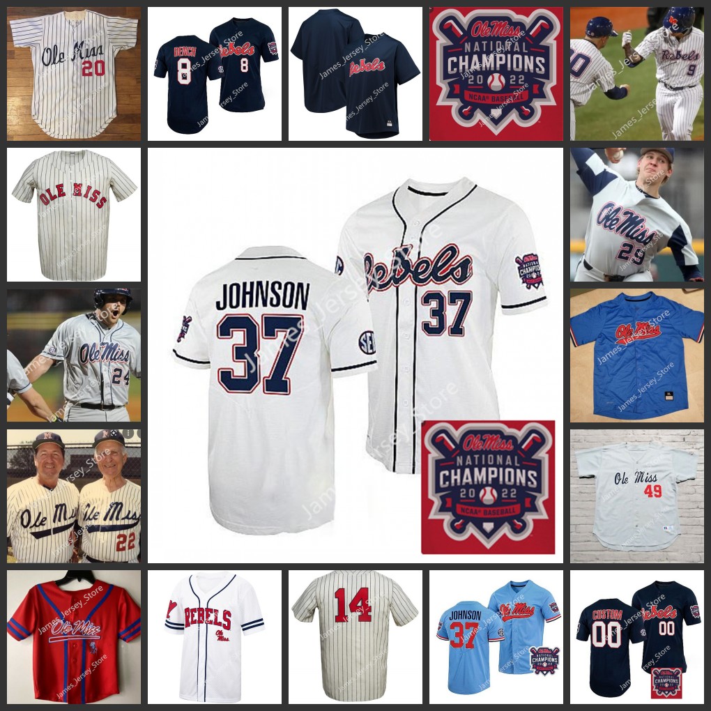 NCAA Stitched Ole Miss Rebels Baseball Jersey Logan Savell Jack Dougherty Garrett Wood Cole Baker Dylan DeLucia Mason Nichols Brayden Jones Brayden Sanders Jerseys, Navy with 2022 champion patch
NCAA Stitched Ole Miss Rebels Baseball Jersey Logan Savell Jack Dougherty Garrett Wood Cole Baker Dylan DeLucia Mason Nichols Brayden Jones Brayden Sanders Jerseys, Navy with 2022 champion patch