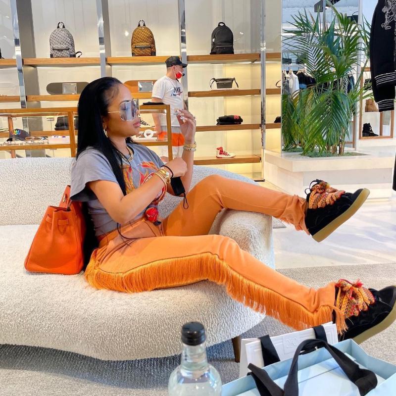 Women' Pants & Capris Zoctuo Tassel Sweatpants For Girls Fashion Streetwear Women Fringe Joggers Cozy Casual Elastic High Waist, Black
Women' Pants & Capris Zoctuo Tassel Sweatpants For Girls Fashion Streetwear Women Fringe Joggers Cozy Casual Elastic High Waist, Black