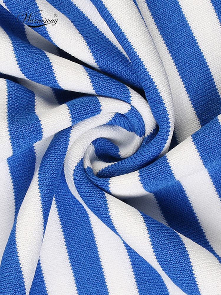 Sale Promotion ! Thin Knitted T Shirt Women Clothes Summer Woman Short Sleeve Tees Tops Striped Casual T-Shirt Female B-019 220321