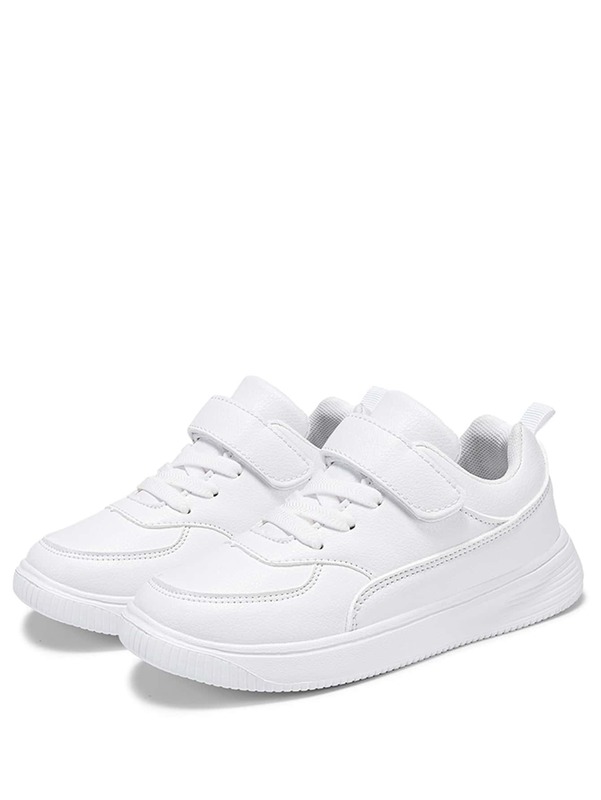 Kids Hook-and-loop Fastener Strap Skate Shoes SHE