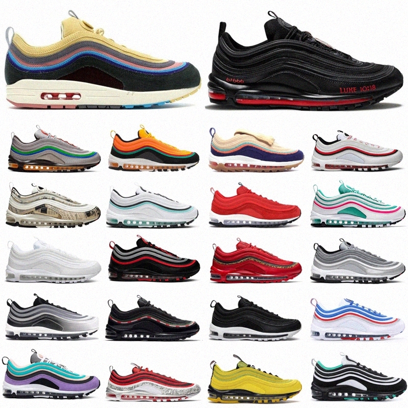 Air Max Men Women 97 Running Shoes Sean Wotherspoon Triple Black White Silver Bullet Gold South Beach Worldwide Navy Pine Green Bred Mens Trainers Sports Sneakers, Customize
Air Max Men Women 97 Running Shoes Sean Wotherspoon Triple Black White Silver Bullet Gold South Beach Worldwide Navy Pine Green Bred Mens Trainers Sports Sneakers, Customize