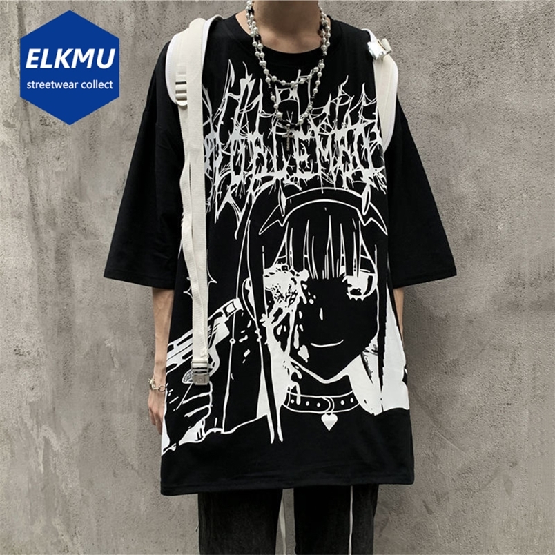 Gothic Anime T Shirt Men Hip Hop Top Tees Oversized Streetwear Harajuku T-shirt Black Short Sleeve Cotton Punk Tee Shirts Women 220525, White
Gothic Anime T Shirt Men Hip Hop Top Tees Oversized Streetwear Harajuku T-shirt Black Short Sleeve Cotton Punk Tee Shirts Women 220525, White