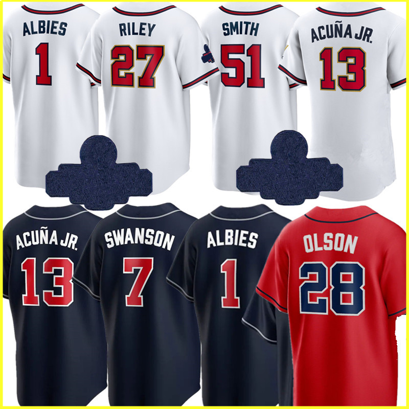 Gold Austin Riley Ronald Acuna Jr. Baseball Jersey Matt Olson Ozzie Albies Jerseys Dansby Swanson Will Smith Max Fried Cole Hamels Jorge Soler WOMEN man, Flex base men {m-xxxl} yongshi
Gold Austin Riley Ronald Acuna Jr. Baseball Jersey Matt Olson Ozzie Albies Jerseys Dansby Swanson Will Smith Max Fried Cole Hamels Jorge Soler WOMEN man, Flex base men {m-xxxl} yongshi