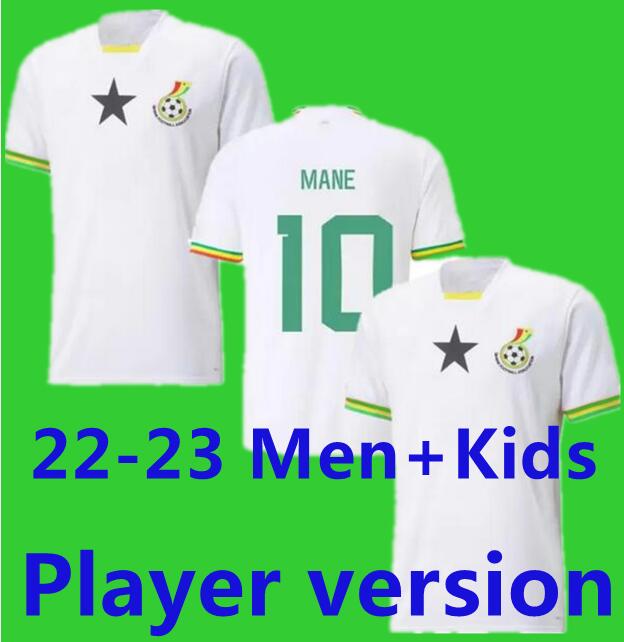 2022 2023 Ghana Soccer Jerseys Mens National Team THOMAS SCHLUPP J.AYEW KUDUS Home White Away Yellow Black 22 23 Football Shirt Short Sleeve Uniforms
2022 2023 Ghana Soccer Jerseys Mens National Team THOMAS SCHLUPP J.AYEW KUDUS Home White Away Yellow Black 22 23 Football Shirt Short Sleeve Uniforms
