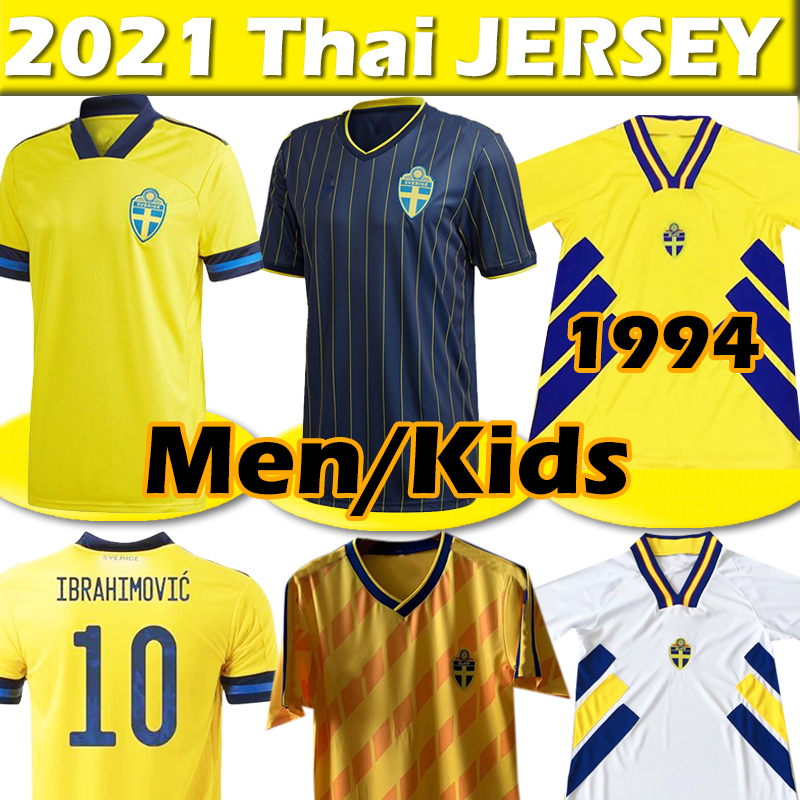 2021 Sweden soccer Jerseys Fans Player Version Ibrahimovic KULUSEVSKI BERG FORSBERG LARSSON TANKOVIC ISAK CLAESSON Men Kids Kits Football shirt 20 21 thailand, 1994 away
2021 Sweden soccer Jerseys Fans Player Version Ibrahimovic KULUSEVSKI BERG FORSBERG LARSSON TANKOVIC ISAK CLAESSON Men Kids Kits Football shirt 20 21 thailand, 1994 away