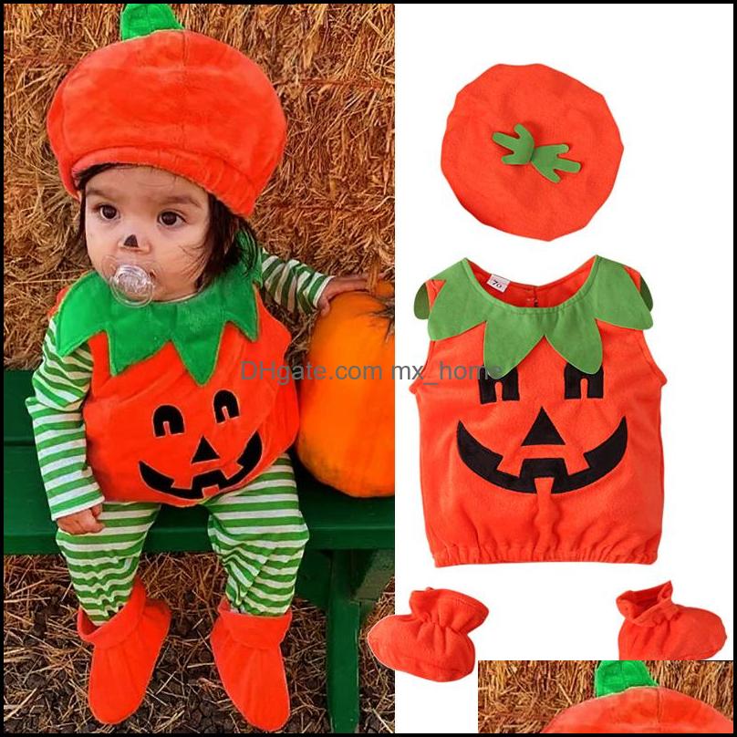Clothing Sets Baby Kids Baby Maternity Girls Boys Halloween Pumpkin Tops Hat Shoes 3Pcs/Sets New Dhnea, Orange
Clothing Sets Baby Kids Baby Maternity Girls Boys Halloween Pumpkin Tops Hat Shoes 3Pcs/Sets New Dhnea, Orange