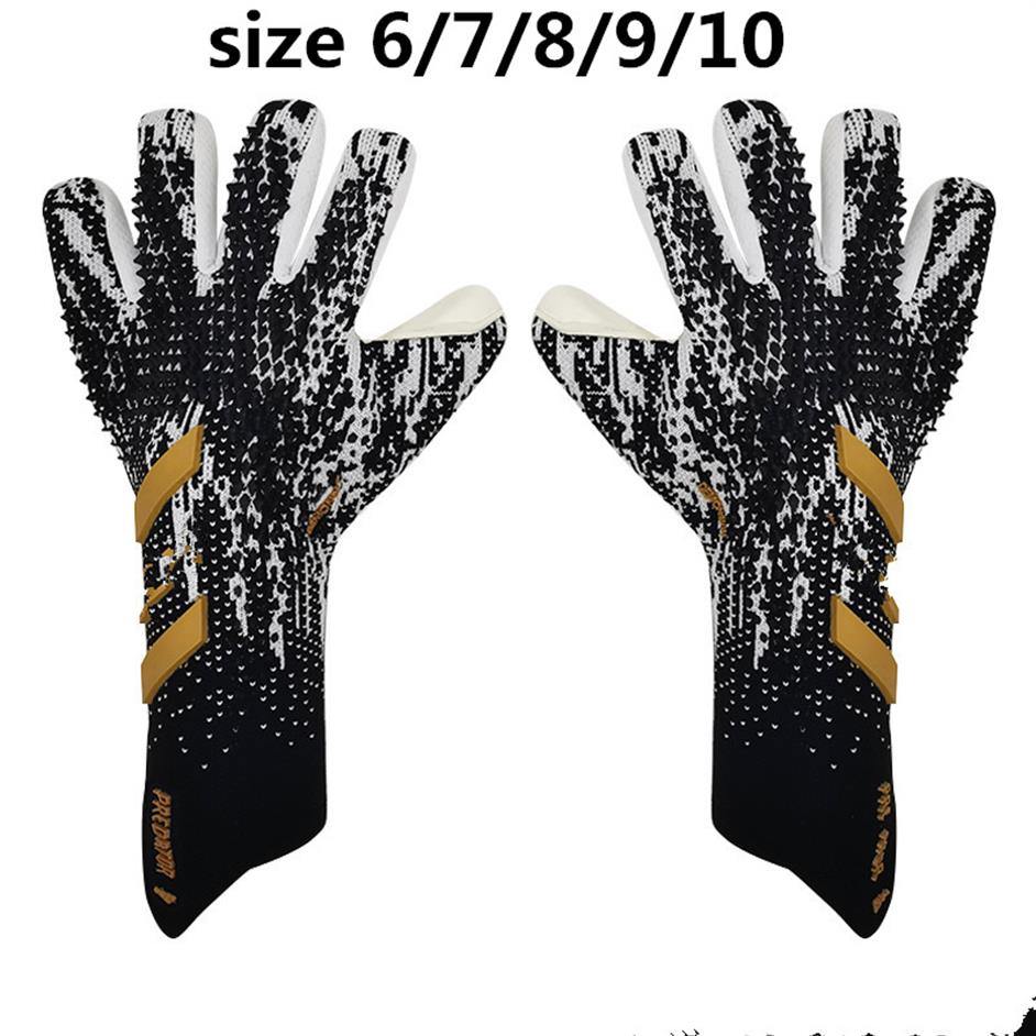 2022 Goalkeeper Gloves Finger Protection Professional Men Football Gloves Adults Kids Thicker Goalie Soccer glove2618, White
2022 Goalkeeper Gloves Finger Protection Professional Men Football Gloves Adults Kids Thicker Goalie Soccer glove2618, White