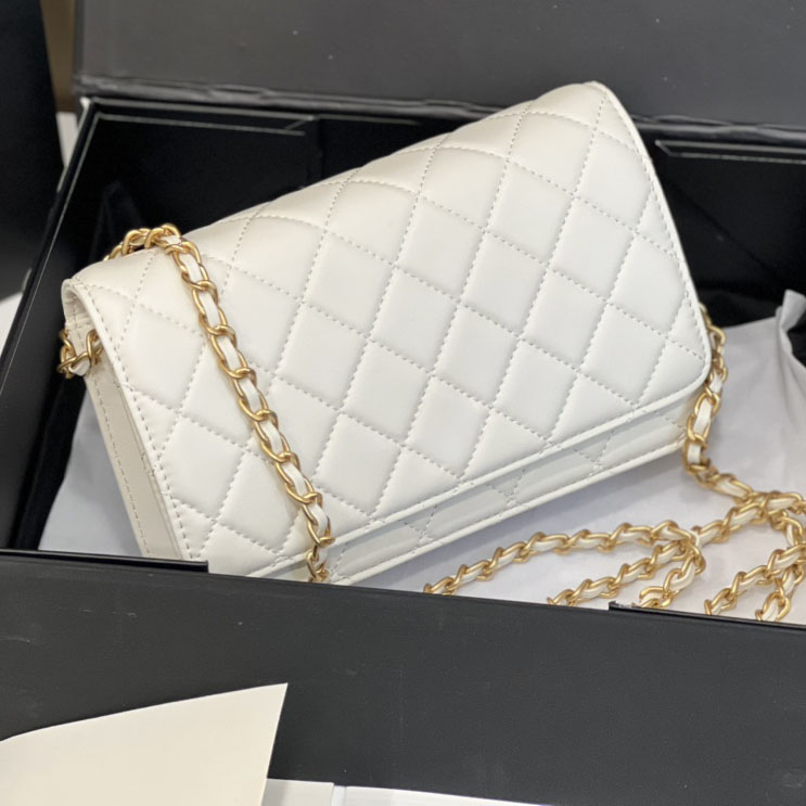 19C Womens Classic Mini Flap Bag Lambskin Solid Color Quilted Plaid Gold Metal Hardware Chain Crossbody Bag Designer Luxury Ladies Coin Purse Clutch Wallet Handbags, Box
19C Womens Classic Mini Flap Bag Lambskin Solid Color Quilted Plaid Gold Metal Hardware Chain Crossbody Bag Designer Luxury Ladies Coin Purse Clutch Wallet Handbags, Box