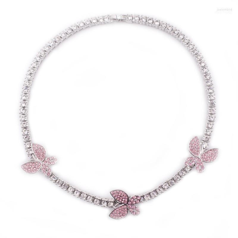 Chokers 2022 Spring Women's Small Size Butterfly Charm Hip Hop Crystal Chocker 1 Row Tennis Chain Iced Out Necklace Silver Color Jewelry
Chokers 2022 Spring Women's Small Size Butterfly Charm Hip Hop Crystal Chocker 1 Row Tennis Chain Iced Out Necklace Silver Color Jewelry