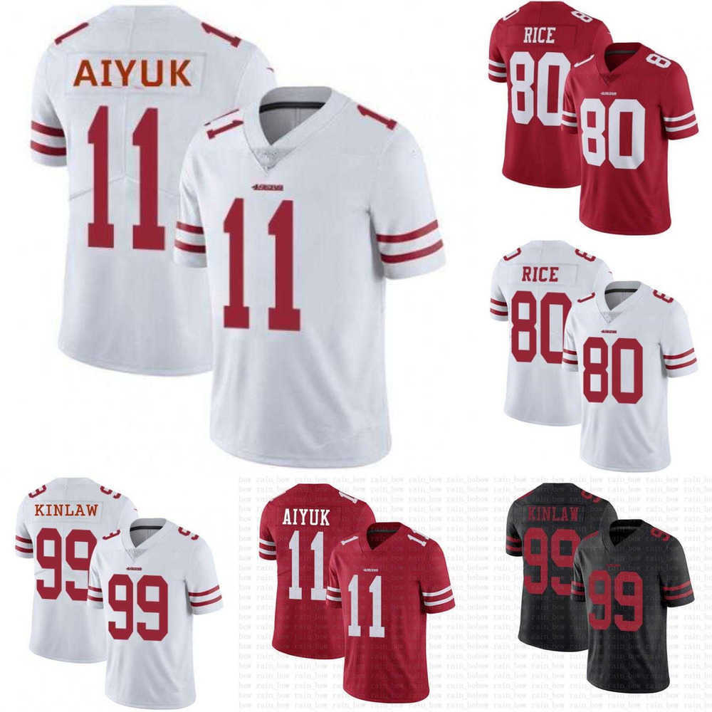 Football Jerseys 75th Men Women Youth San Francisco''49ers''Jersey 80 Jerry Rice 99 Javon Kinlaw 11 Brandon Aiyuk black red, Color
Football Jerseys 75th Men Women Youth San Francisco''49ers''Jersey 80 Jerry Rice 99 Javon Kinlaw 11 Brandon Aiyuk black red, Color
