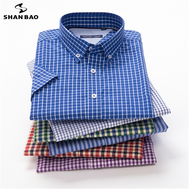 Summer Men's Classic Plaid Short Sleeve Shirt High Quality 100% Cotton Lightweight and Comfortable Youth Fashion Shirt 220401, 550012
Summer Men's Classic Plaid Short Sleeve Shirt High Quality 100% Cotton Lightweight and Comfortable Youth Fashion Shirt 220401, 550012