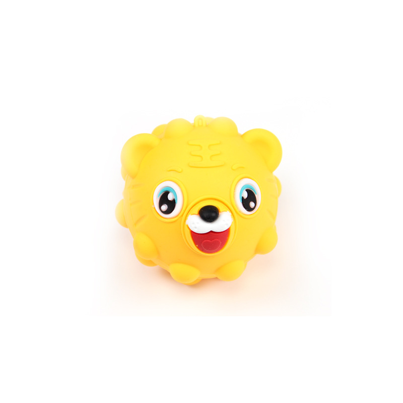 tiger 3d decompression ball bubble fidget toys inflatable kneading silicone childrens sensory toy