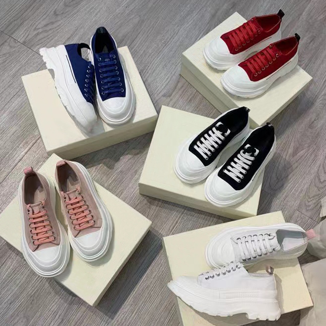 Tread Slick Designer Sneakers Platform Casual Shoes Fashion Causual Shoe Canvas Sneaker High Low Top Shoe Pale Pink Red Royal White Triple Black Trainers, 19
Tread Slick Designer Sneakers Platform Casual Shoes Fashion Causual Shoe Canvas Sneaker High Low Top Shoe Pale Pink Red Royal White Triple Black Trainers, 19