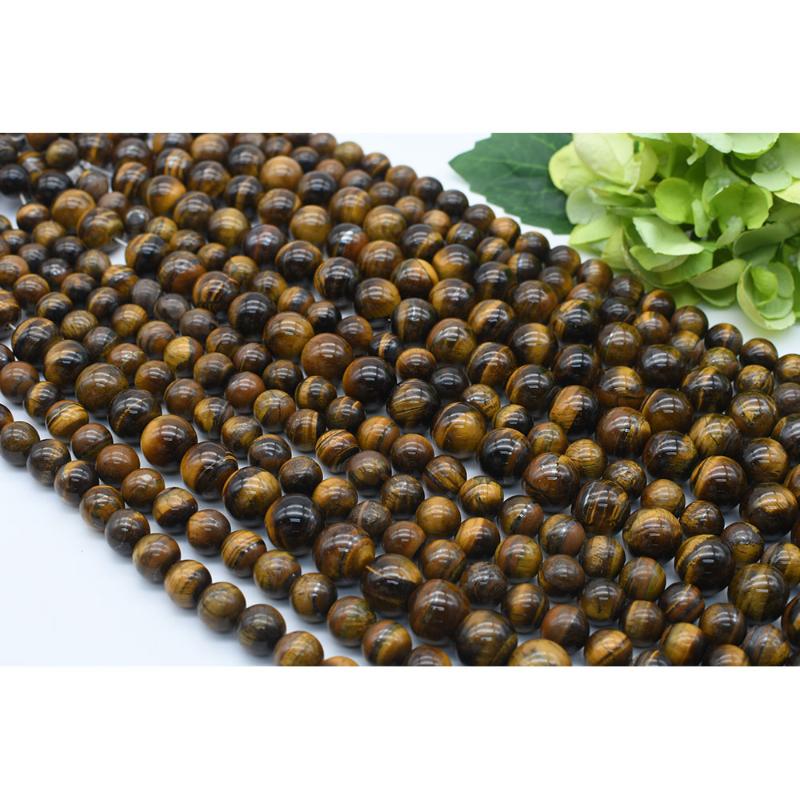 Other 6-12mm Natural Smooth Tiger's Eye Round Stone Beads For DIY Bracelet Necklace Jewelry Making Strand 15"Other 
Other 6-12mm Natural Smooth Tiger's Eye Round Stone Beads For DIY Bracelet Necklace Jewelry Making Strand 15"Other