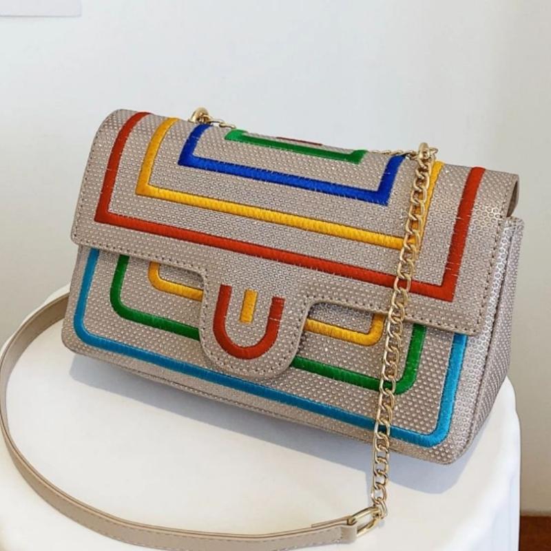 Evening Bags Women's Colorful Embroidered Thread Diamond Shoulder Ladies Chain Handbags Luxury Designer Crossbody Casual TotesEvening, Sky blue
Evening Bags Women's Colorful Embroidered Thread Diamond Shoulder Ladies Chain Handbags Luxury Designer Crossbody Casual TotesEvening, Sky blue