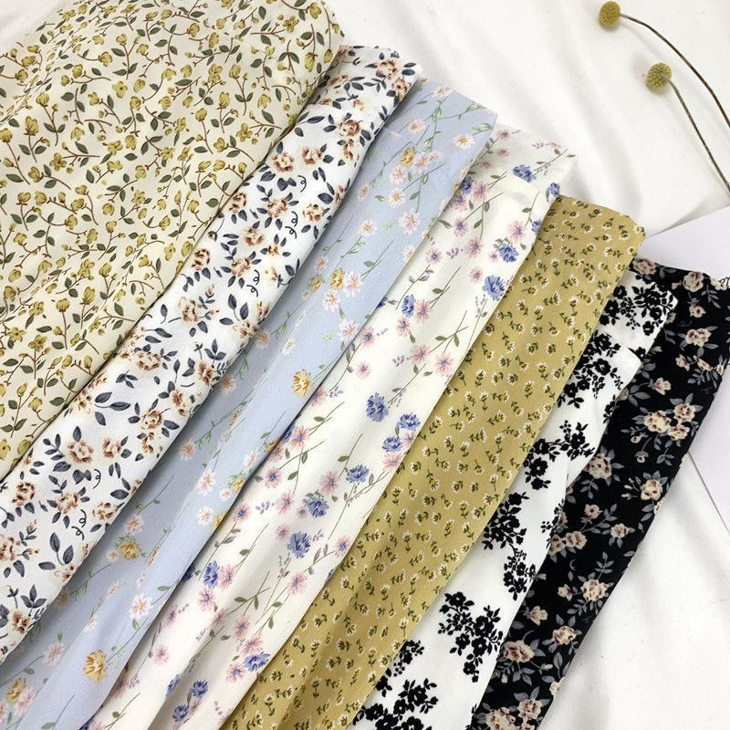 7 Colors Skirts Women Sweet Summer Retro Female Harajuku Student Ins Aline Basic Floral Arrival Holiday Soft Faldas Midi 220701