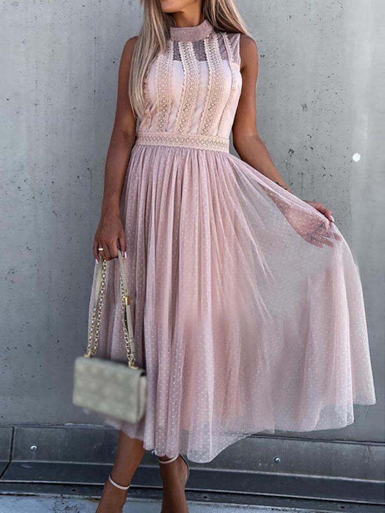 Casual Dresses Sexy Embroidery Lace Hollow Party Dress Women Spring O Neck See Through Mesh Long Summer Sleeveless Patchwork Maxi DressesCas, 01 pink
Casual Dresses Sexy Embroidery Lace Hollow Party Dress Women Spring O Neck See Through Mesh Long Summer Sleeveless Patchwork Maxi DressesCas, 01 pink