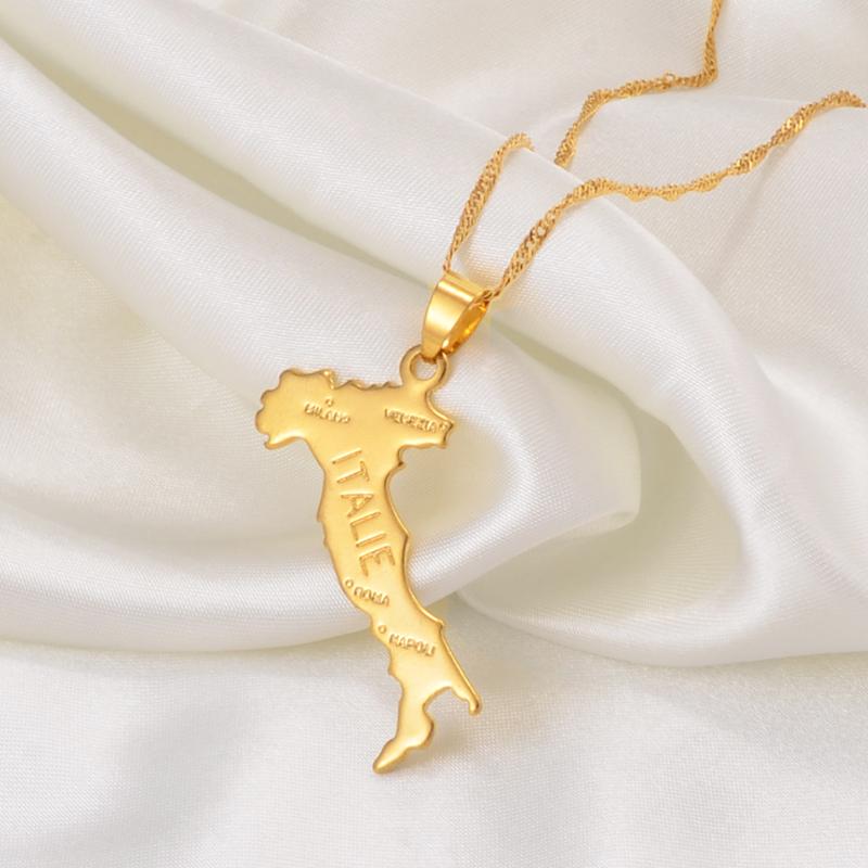 Pendant Necklaces Anniyo Italy Map For Women Girls Italian Maps Jewelry Gifts #122710Pendant
Pendant Necklaces Anniyo Italy Map For Women Girls Italian Maps Jewelry Gifts #122710Pendant