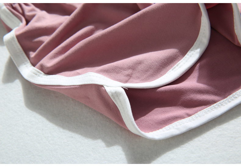 Sports shorts women summer casual wear threequarter pants Korean fashion yoga beach pants candy color pants 220527