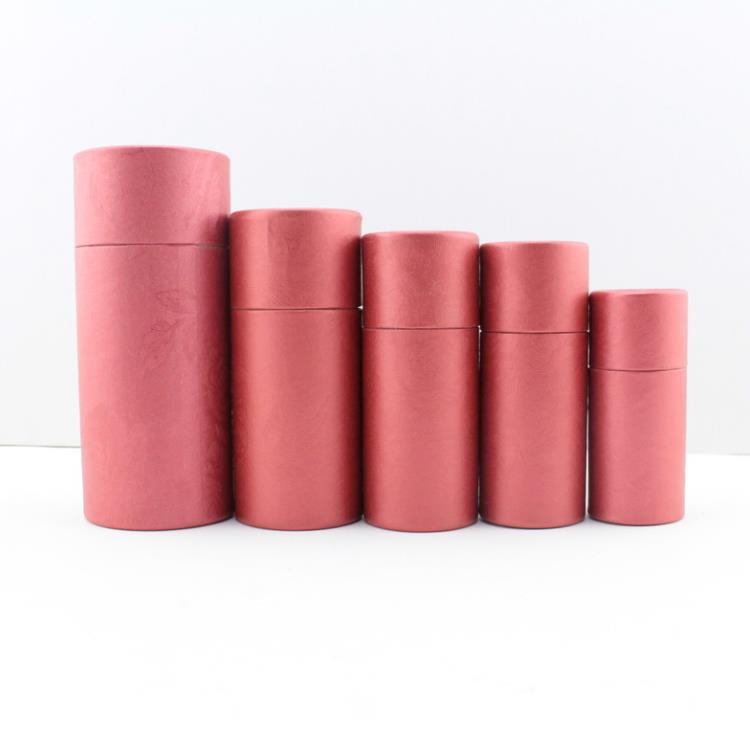 Premium Kraft Cardboard Tubes Case Packing boxes Kraft-gift box for Essential Oil Bottle 10ml - 100ml SN6703