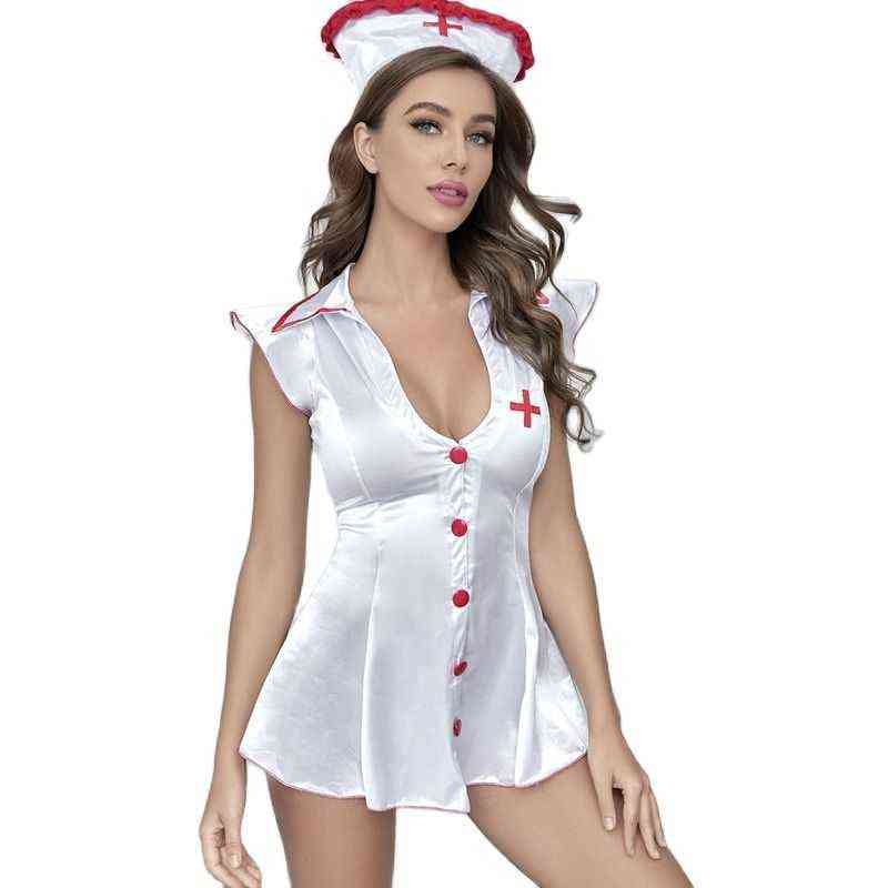 Sexy Women Outfit Nurse Uniform Erotic Lingerie Cosplay Comes For Halloween Carnival Party Role Play Clothes fit all L220609, 002
Sexy Women Outfit Nurse Uniform Erotic Lingerie Cosplay Comes For Halloween Carnival Party Role Play Clothes fit all L220609, 002