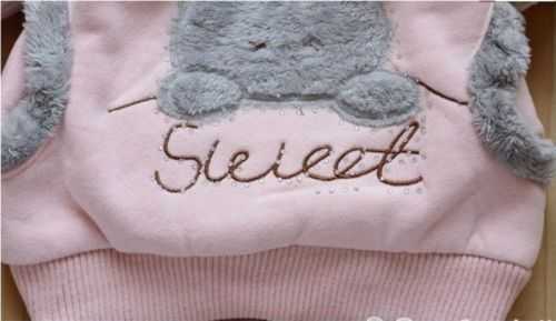 Rabbit New Outerwear Baby Sweatshirts Kids Girls Cute Clothes Hoodies Jacket Winter Coat 2-6Y