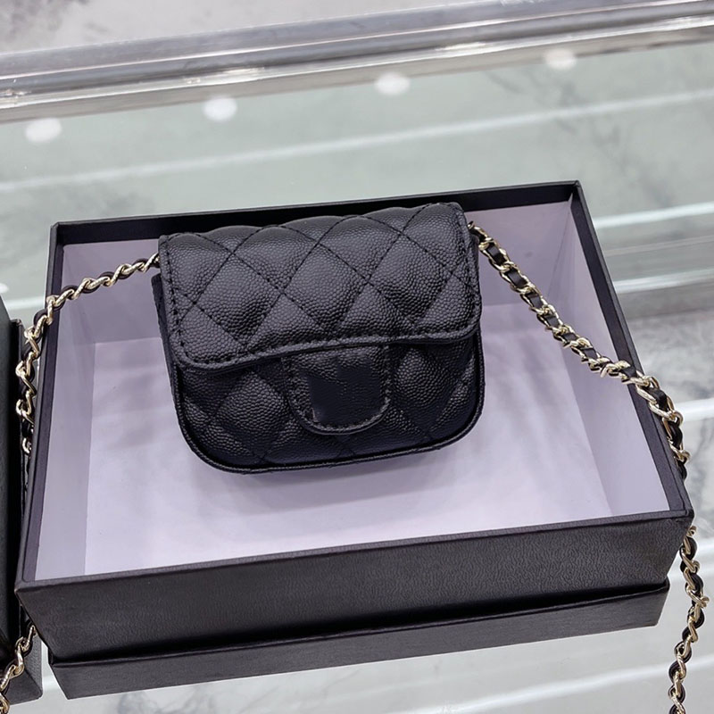Ladies Girls Calfskin Caviar Womens Designer Tiny Vanity Bags Genuine Leather Quilted Matelasse Crossbody Shoulder Mini Cometic Purse Lovely, Custom
Ladies Girls Calfskin Caviar Womens Designer Tiny Vanity Bags Genuine Leather Quilted Matelasse Crossbody Shoulder Mini Cometic Purse Lovely, Custom
