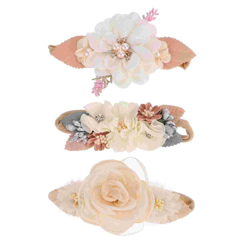Bandanas 3pcs Baby Girl Flower Headband Born Infant Hairband Headdress Hair Accessory Po Floral
Bandanas 3pcs Baby Girl Flower Headband Born Infant Hairband Headdress Hair Accessory Po Floral