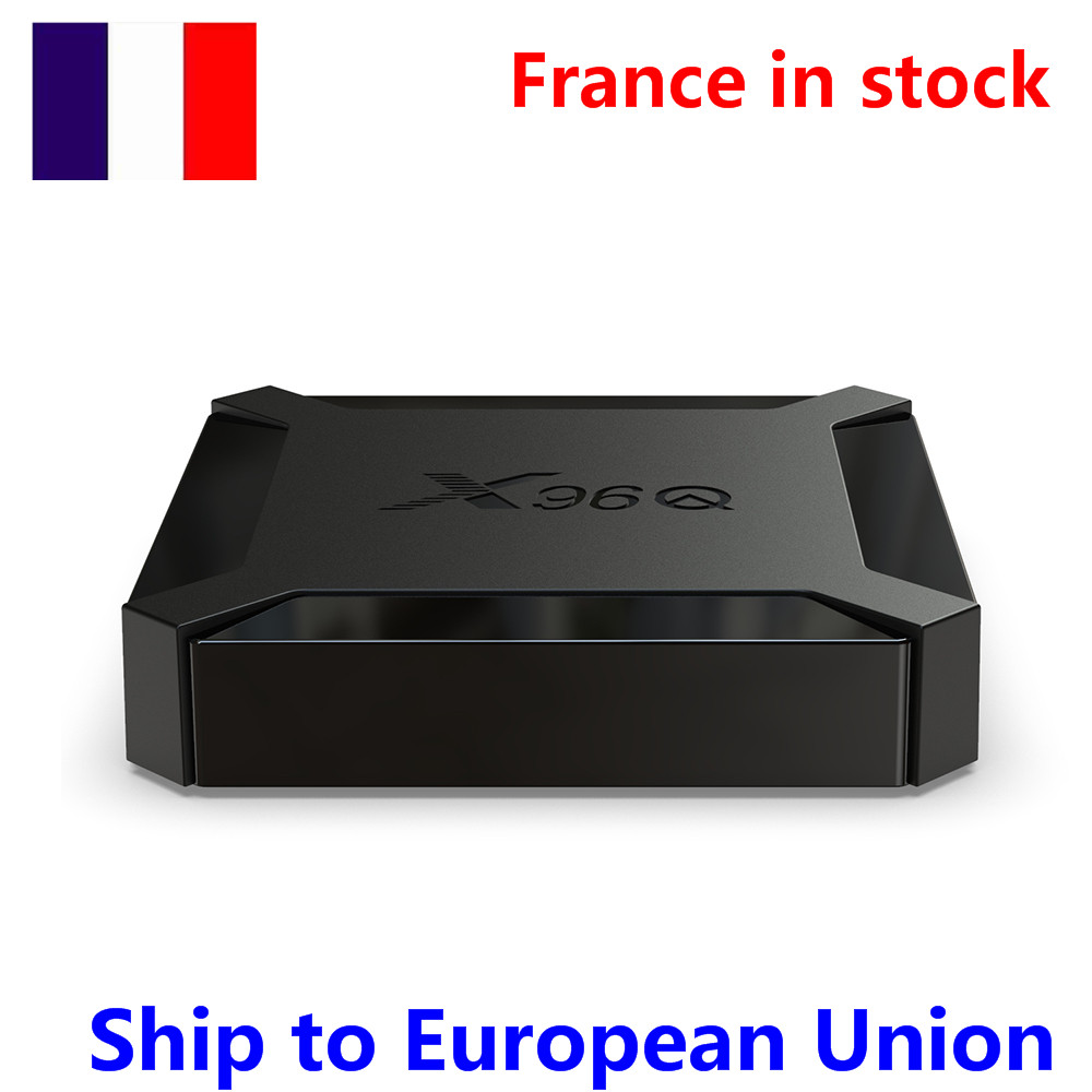 Ship France to european X96Q TV Box Allwinner H313 Android 10.0 4K 1gb ram 8gb rom ,2gb ram 16gb rom 100M LAN