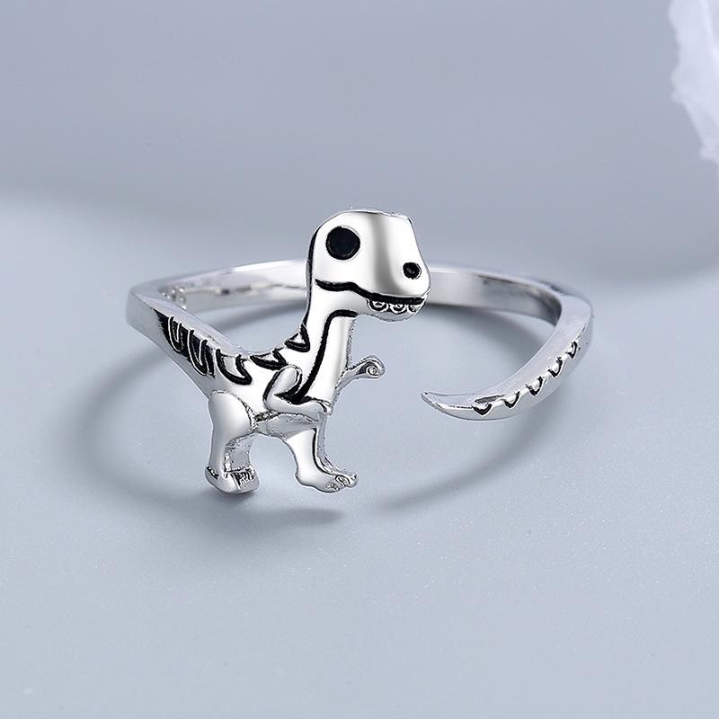 Wedding Rings Creative Cute Dinosaur Adjustable Ring Fashion Holiday Gift For Women Retro Hip Hop Goth Style JewelryWedding
Wedding Rings Creative Cute Dinosaur Adjustable Ring Fashion Holiday Gift For Women Retro Hip Hop Goth Style JewelryWedding