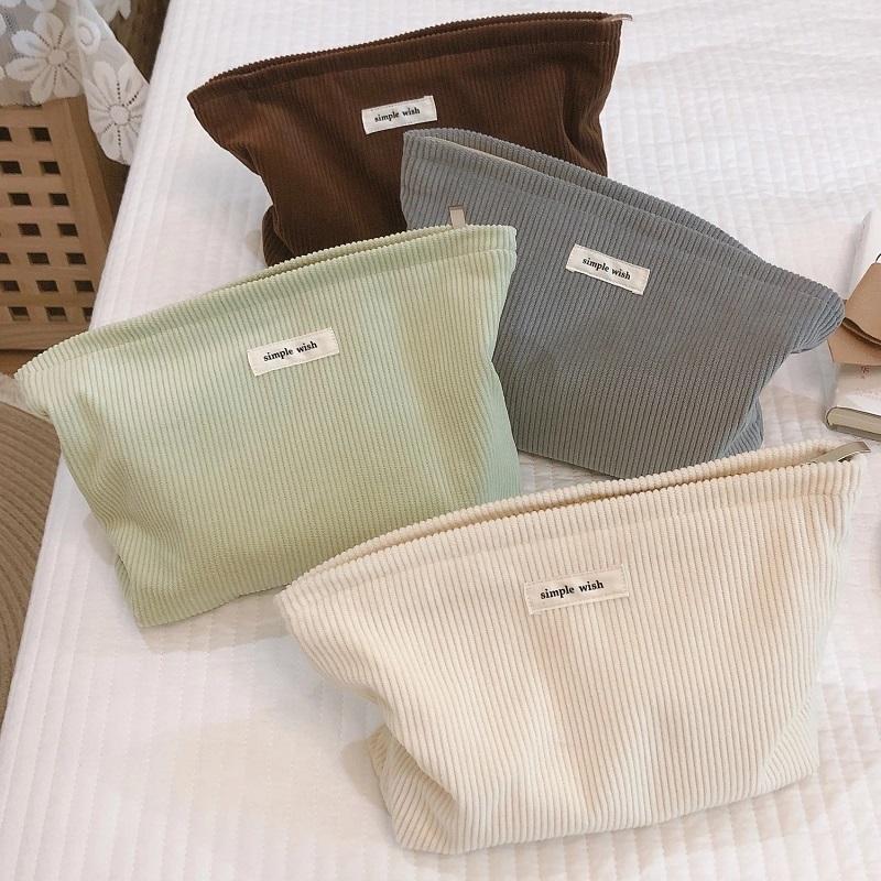 Cosmetic Bags & Cases Corduroy Women's Bag Cloth Makeup Handbags Men's Toliet Lipstick Organizer Fashion Zipper Clutch Phone PurseCo, Type10
Cosmetic Bags & Cases Corduroy Women's Bag Cloth Makeup Handbags Men's Toliet Lipstick Organizer Fashion Zipper Clutch Phone PurseCo, Type10
