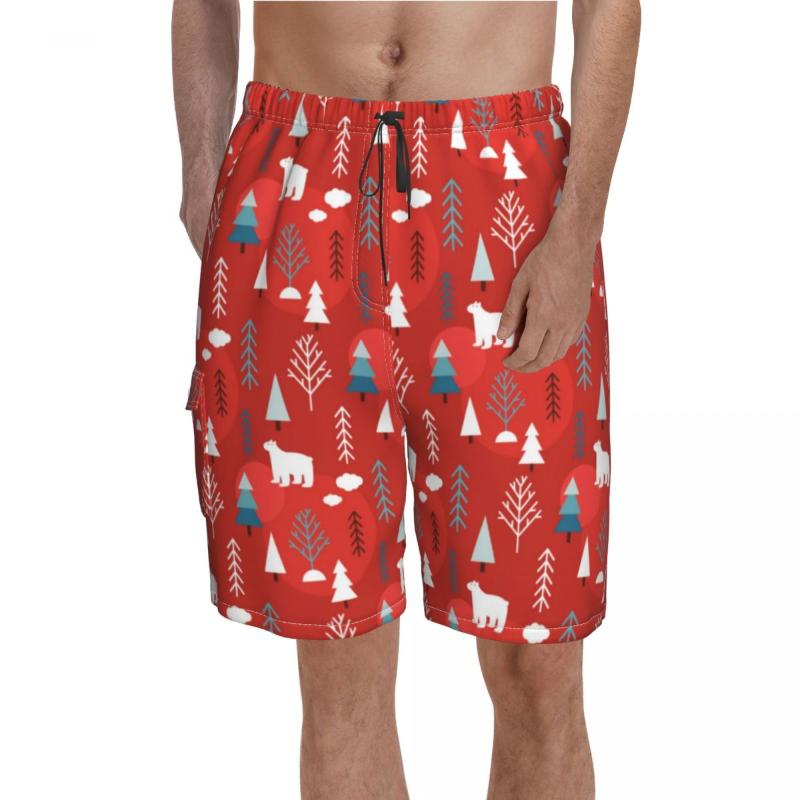 Men' Shorts Nordic Animal Polar Bear Board Chic Modern Christmas Beach Short Pants Trenky Men Comfortable Printing Swim Trunks
Men' Shorts Nordic Animal Polar Bear Board Chic Modern Christmas Beach Short Pants Trenky Men Comfortable Printing Swim Trunks