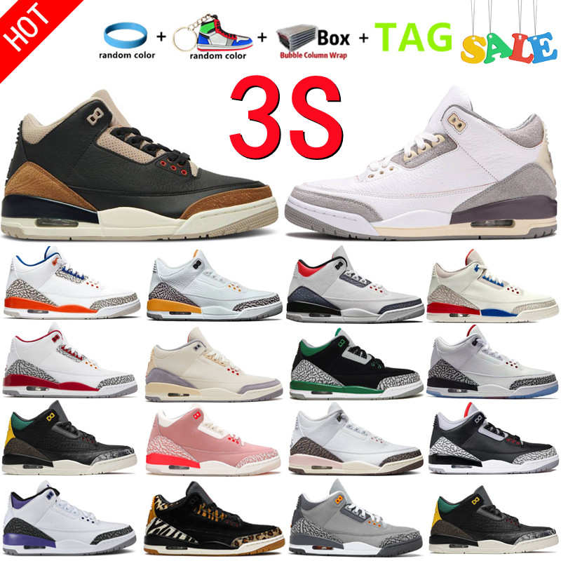 New III 3 Men 3S Women Basketball Shoes Slim Shady Muslin UNC Oreo White Cement Black Cat Cardinal Red True Racer Blue Varsity Royal Desert Elephant Sneaker Trainer, Box
New III 3 Men 3S Women Basketball Shoes Slim Shady Muslin UNC Oreo White Cement Black Cat Cardinal Red True Racer Blue Varsity Royal Desert Elephant Sneaker Trainer, Box