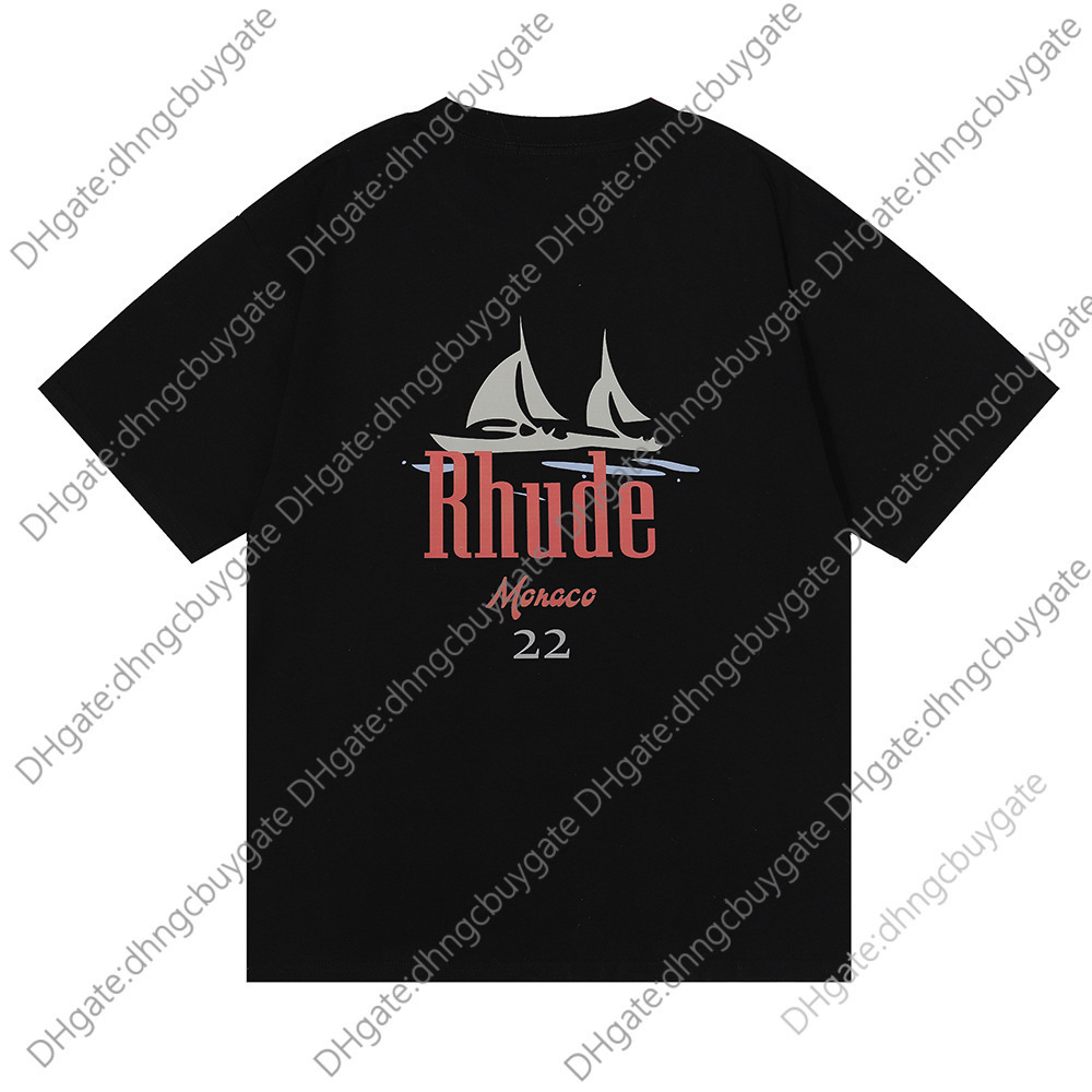 Shirt Designer t Rhude2022 American High Street T-shirt Street Oversize Wash Loose Short Sleeve Letter Sailboat Print t Shirt, White
Shirt Designer t Rhude2022 American High Street T-shirt Street Oversize Wash Loose Short Sleeve Letter Sailboat Print t Shirt, White