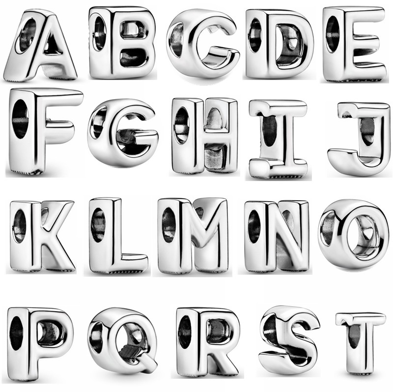 High Quality s925 Sterling Silver Bead Charm Beaded English Letter Pendant Original Fit Pandora Bracelet DIY Ladies Fashion Premium Luxury Jewelry Gift
High Quality s925 Sterling Silver Bead Charm Beaded English Letter Pendant Original Fit Pandora Bracelet DIY Ladies Fashion Premium Luxury Jewelry Gift