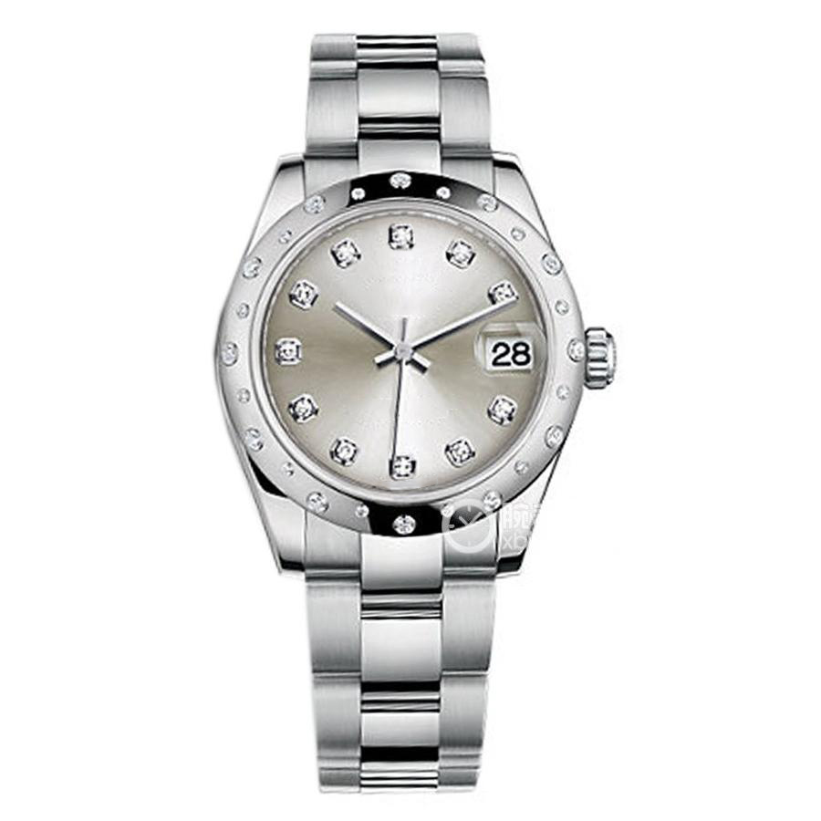 High Quality Asian Watch 2813 Sports Automatic Mechanical Wrist Watch Datejust 31mm Silver Diamond Dial M178344 Stainless Steel Material Luxury Ladies Watches, 01
High Quality Asian Watch 2813 Sports Automatic Mechanical Wrist Watch Datejust 31mm Silver Diamond Dial M178344 Stainless Steel Material Luxury Ladies Watches, 01