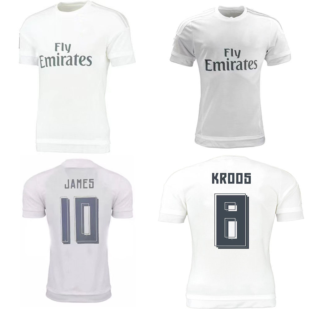 15 16 Retro Soccer Jerseys Final Match KROOS LUCAS MARCELO ISCO White Home Jersey For Men Maillot Football Shirt, 15/16 home with ucl+final letter
15 16 Retro Soccer Jerseys Final Match KROOS LUCAS MARCELO ISCO White Home Jersey For Men Maillot Football Shirt, 15/16 home with ucl+final letter