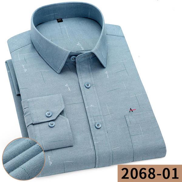 Men' Polos Men' Long Sleeve Shirts Plaid Casual No Ironing Bamboo Fiber Printed Dress Camisa ShirtsMen, 2068-07
Men' Polos Men' Long Sleeve Shirts Plaid Casual No Ironing Bamboo Fiber Printed Dress Camisa ShirtsMen, 2068-07