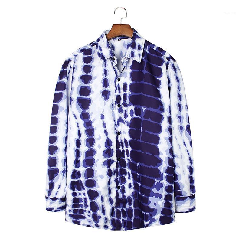 Men' Fashion Casual Printing Long Sleeve Shirt Hawaiian Top Spring Autumn Lapel Comfortable Loose Oversize Streetwear#45 Shirts, Blue
Men' Fashion Casual Printing Long Sleeve Shirt Hawaiian Top Spring Autumn Lapel Comfortable Loose Oversize Streetwear#45 Shirts, Blue