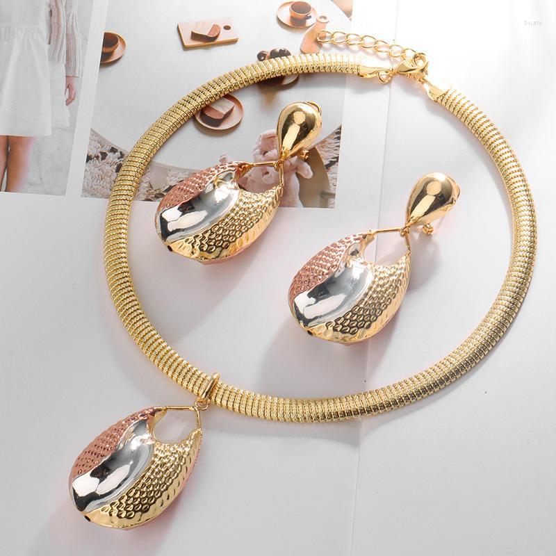 Earrings & Necklace Dubai Gold Plated Collection Jewellery Fashion Nigeria Wedding African Jewelry Set Italian Women's SetEarrings, As pic
Earrings & Necklace Dubai Gold Plated Collection Jewellery Fashion Nigeria Wedding African Jewelry Set Italian Women's SetEarrings, As pic