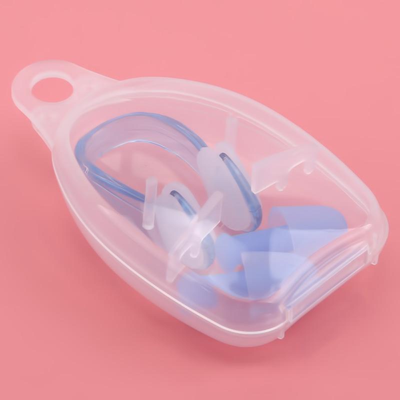 Pool & Accessories Swimming Soft Silicone Nose Clips+2 Ear Plugs Earplugs Set Solid Color Water Sports Swim Accessory
Pool & Accessories Swimming Soft Silicone Nose Clips+2 Ear Plugs Earplugs Set Solid Color Water Sports Swim Accessory