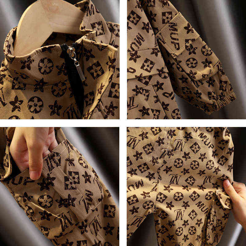 2Pcs Baby Boys Sets Autumn Winter Toddler Girls Clothes Kids Tracksuit For Girl Suit Children Clothing 1 to 5 Year AA220323