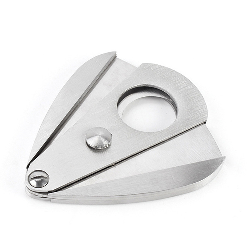 Cigar Accessories Stainless Steel Cigar Cutter Metal Cigars Scissor Guillotine Portable Cigares Cut Device Knife Father's Day Birthday Tobacco Store Gift ZL1026
Cigar Accessories Stainless Steel Cigar Cutter Metal Cigars Scissor Guillotine Portable Cigares Cut Device Knife Father's Day Birthday Tobacco Store Gift ZL1026