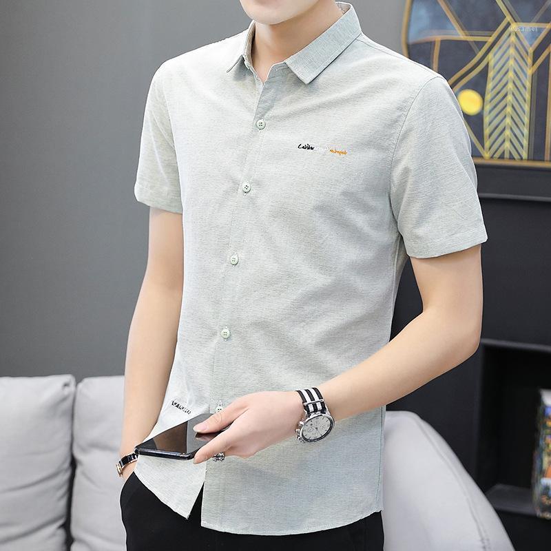 Men's Casual Shirts 2022 Summer Short Sleeve Shirt Korean Fashion Handsome Slim Top Wear, 138 black
Men's Casual Shirts 2022 Summer Short Sleeve Shirt Korean Fashion Handsome Slim Top Wear, 138 black