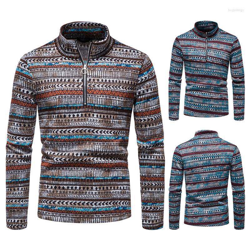 Men' Sweaters Sweater Casual Top Zipper Long-sleeved Ethnic Printing Pullover Collar Winter Stand-up And Autumn Warm Mens Fashion Tops Begu, Blue
Men' Sweaters Sweater Casual Top Zipper Long-sleeved Ethnic Printing Pullover Collar Winter Stand-up And Autumn Warm Mens Fashion Tops Begu, Blue